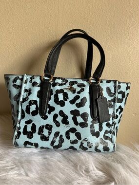 Coach leopard bag